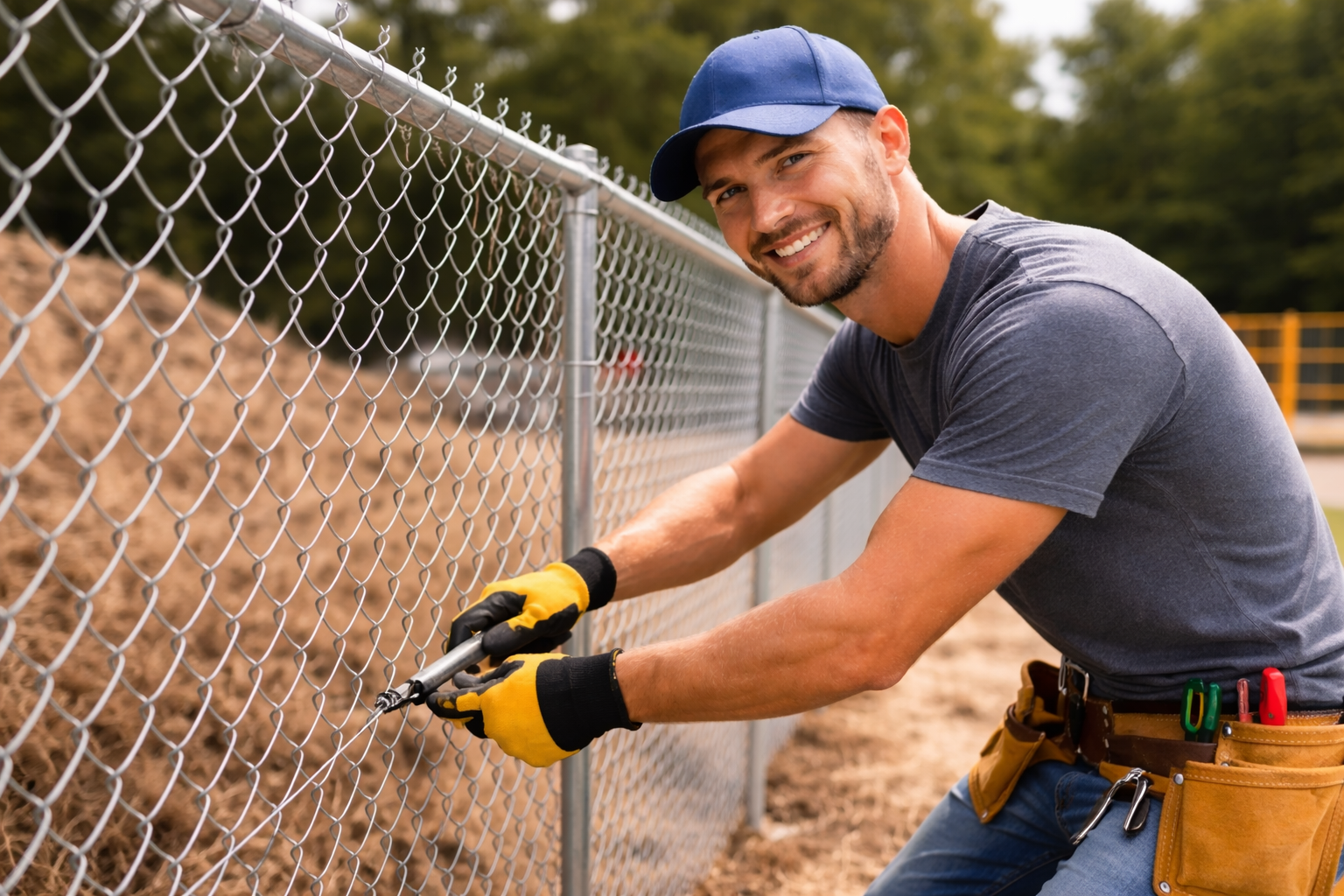 Chain Link Fence Installation Langley BC